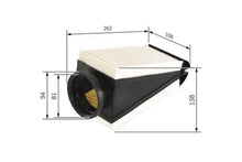 Filtru aer, Mercedes-Benz, Infiniti Clasa C, Q50, Q70, 271x144x152 mm, Bosch F026400497