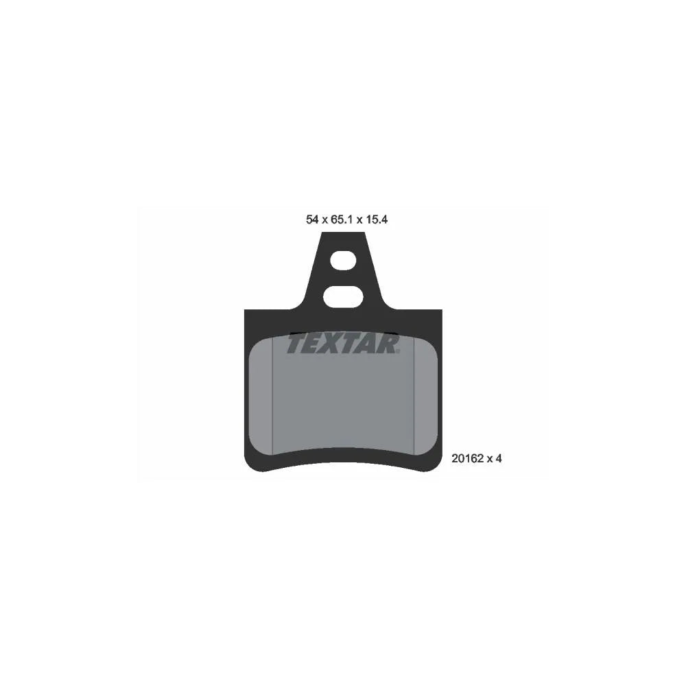 Set Placute Frana, Frana Disc Textar pentru Citroen Xantia/Xm - 2016203