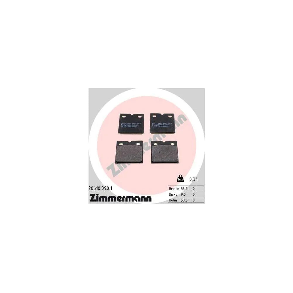 Placute Frana Zimmermann - 20610.090.1