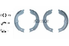 Set saboti frana, frana de mana Textar pentru Nissan - 91062700