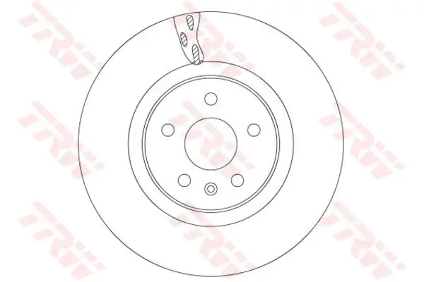 Disc frana, Honda, Ø355 mm, TRW DF6705
