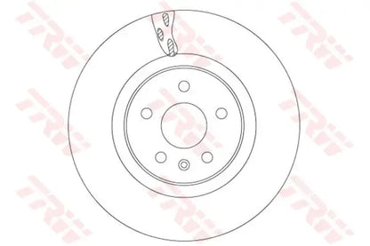 Disc frana, Honda, Ø355 mm, TRW DF6705