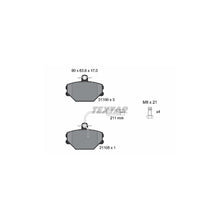 Placute Frana Textar - 2110005