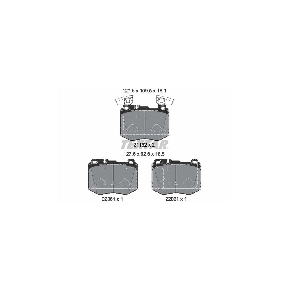 Placute Frana Textar pentru Mercedes-Benz Glc - 2115203