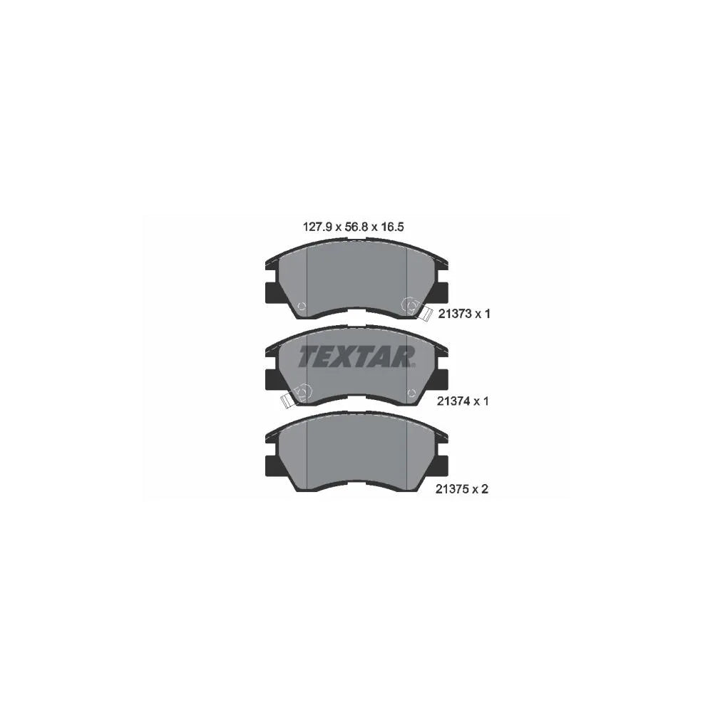 Set Placute Frana, Frana Disc Textar pentru Mitsubishi L 300 Delica/L 300/L200/L200 Platou/Pajero - 2137301