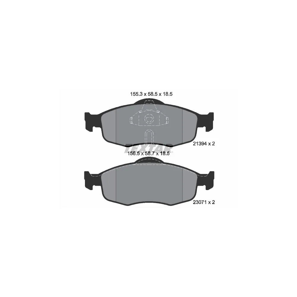 Set Placute Frana, Frana Disc Textar pentru Ford Cougar/Mondeo/Scorpio, Ford Usa - 2139408