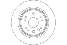 Disc frana, Honda Cr-v, Ø282 mm, TRW DF8083