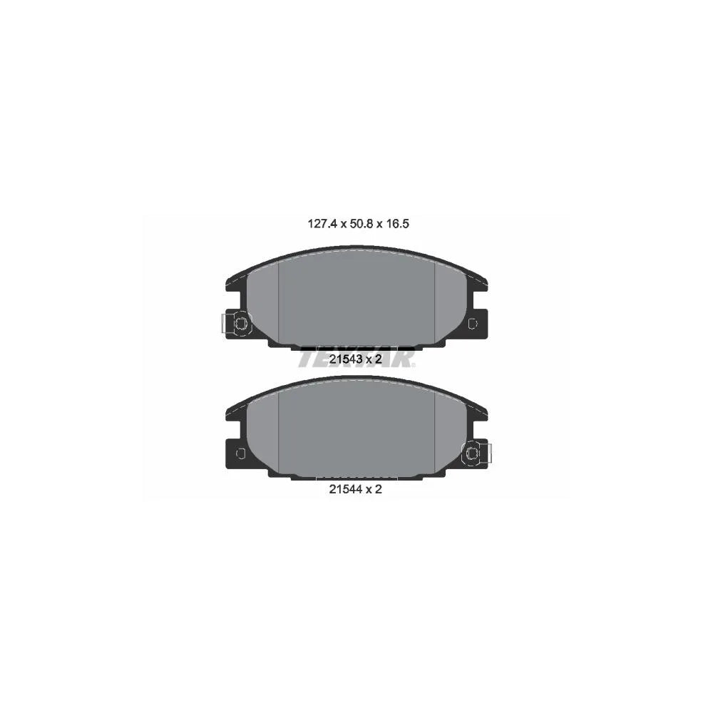 Set Placute Frana, Frana Disc Textar pentru Isuzu Campo/D Max/Kb/Trooper, Opel Campo/Frontera A - 2154302