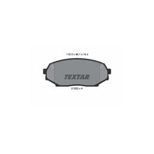 Placute Frana Textar pentru Isuzu Impulse, Mazda Mx 5 - 2155202