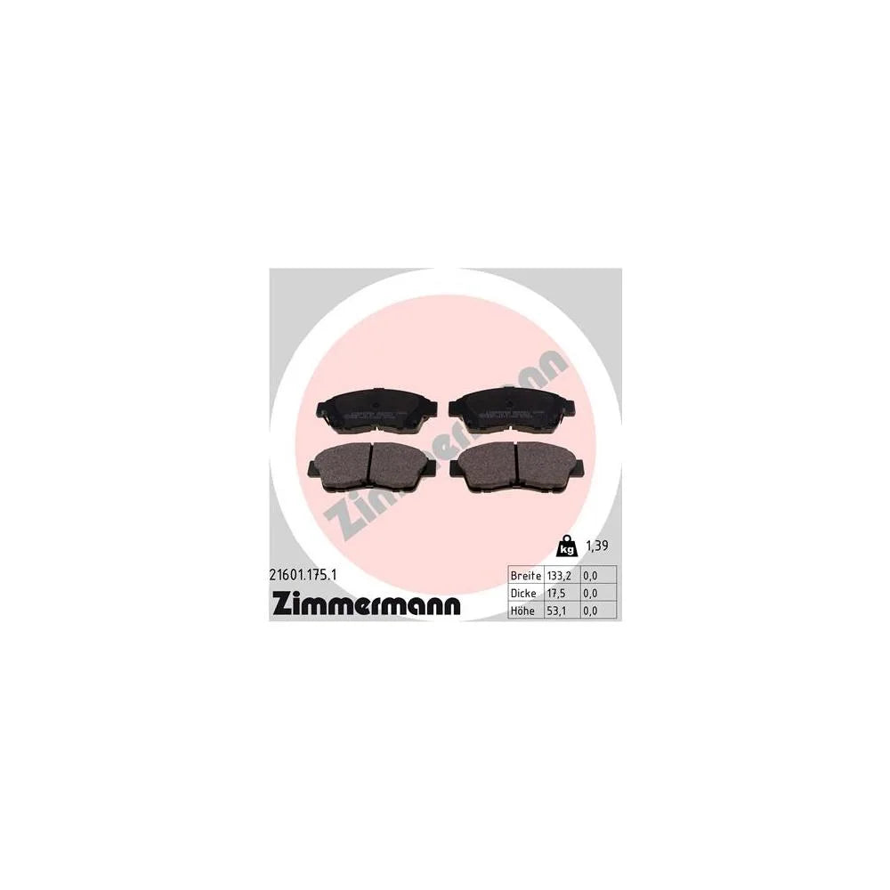 Placute Frana ZIMMERMANN - 21601.175.1