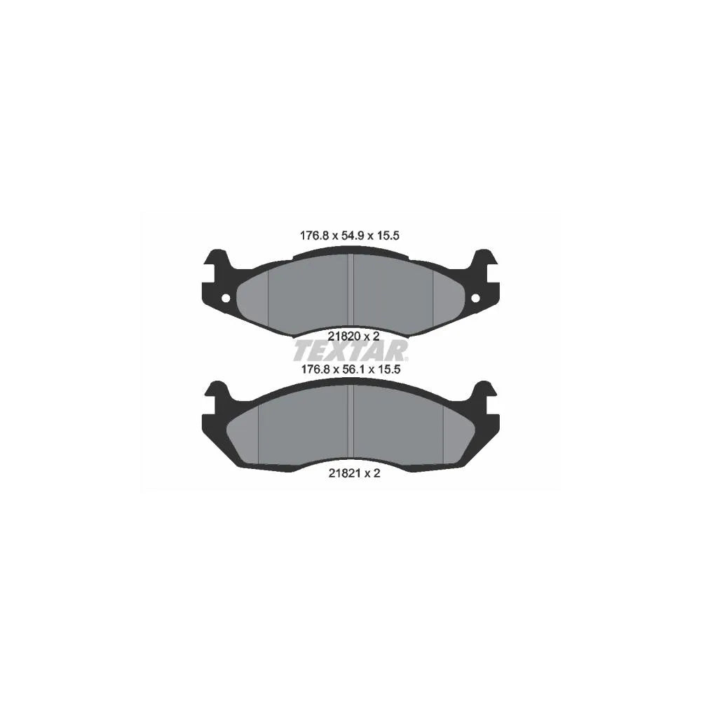 Set Placute Frana, Frana Disc Textar - 2182001