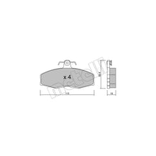 Placute Frana Metelli - 22-0039-0