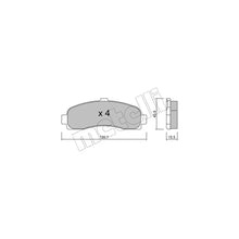 Placute Frana Metelli - 22-0145-0