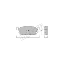Placute Frana Metelli - 22-0247-0