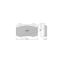 Placute Frana Metelli - 22-0251-2
