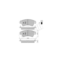 Placute Frana Metelli - 22-0313-1