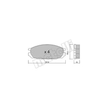 Placute Frana Metelli - 22-0409-0