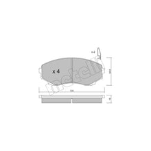 Placute Frana Metelli - 22-0477-0