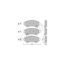 Placute Frana Metelli - 22-0696-0