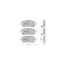Placute Frana Metelli - 22-0750-0
