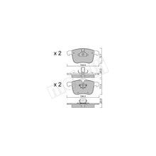 Placute Frana METELLI - 22-0813-0