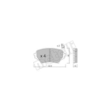 Placute Frana Metelli - 22-0870-0