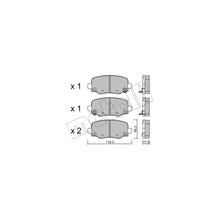 Placute Frana Metelli - 22-1002-1