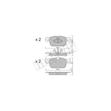 Placute Frana METELLI - 22-1119-0