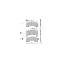Placute Frana Metelli - 22-1201-2