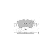 Placute Frana Metelli - 22-1254-0
