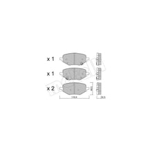 Placute Frana Metelli - 22-1394-1