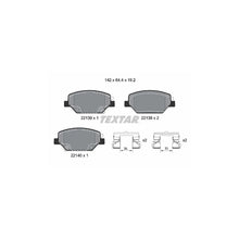 Set Placute Frana, Frana Disc Textar - 2213901