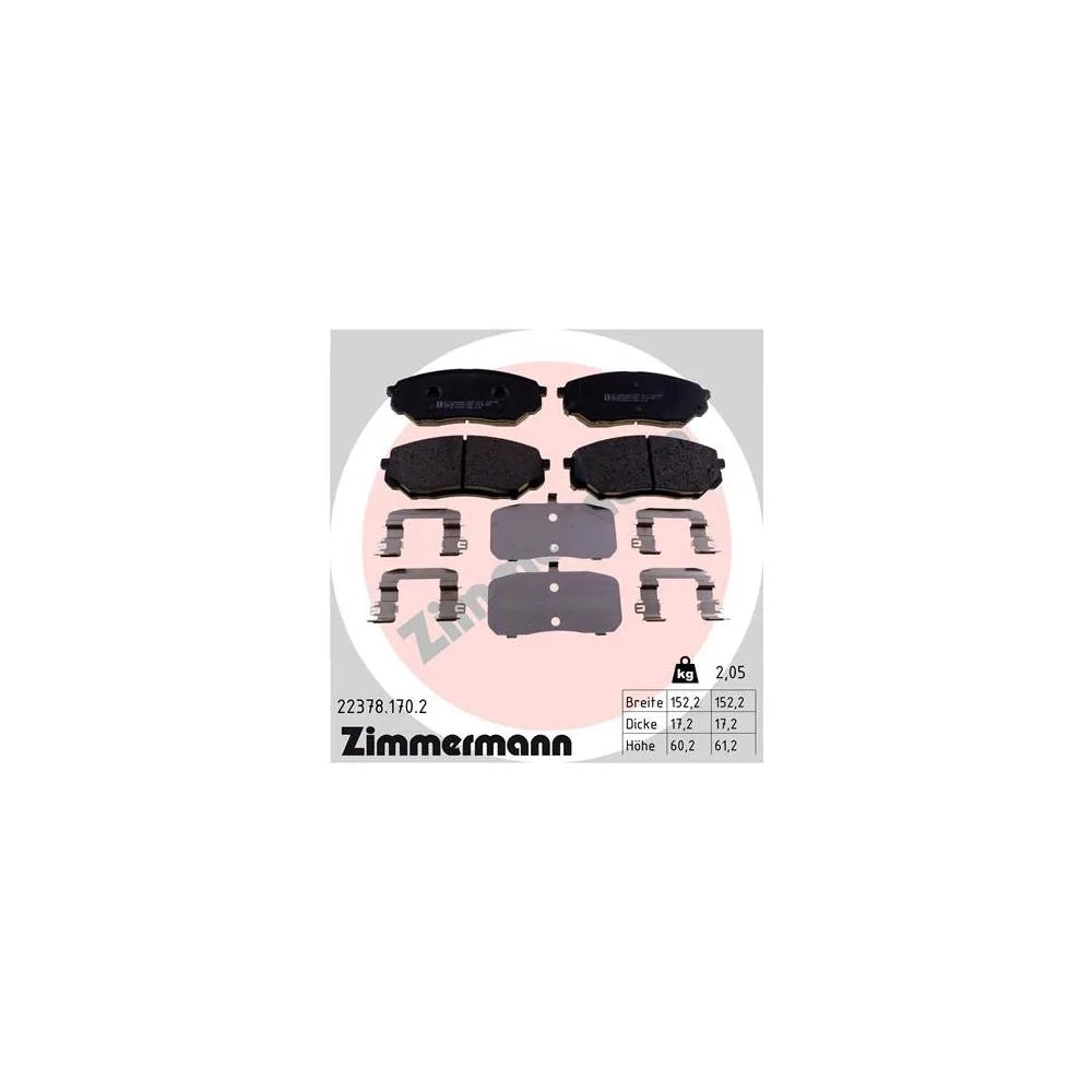 Placute Frana ZIMMERMANN - 22378.170.2