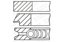 Segmenti piston BMW 3 E46 2,2 00- Goetze Engine pentru BMW - 08-422200-00