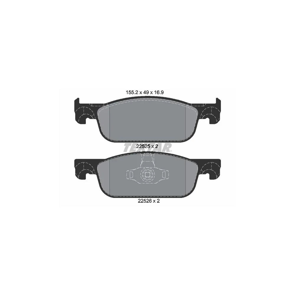 Set Placute Frana, Frana Disc TEX - 2252501