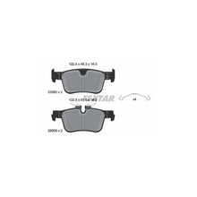 Set Placute Frana, Frana Disc TEX - 2258201