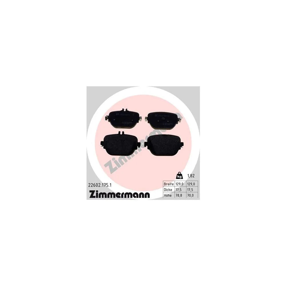 Placute Frana ZIMMERMANN - 22602.175.1