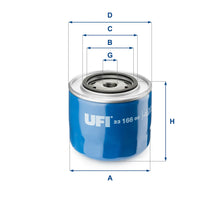 Filtru Ulei UFI 0.76 kg - 23.166.00