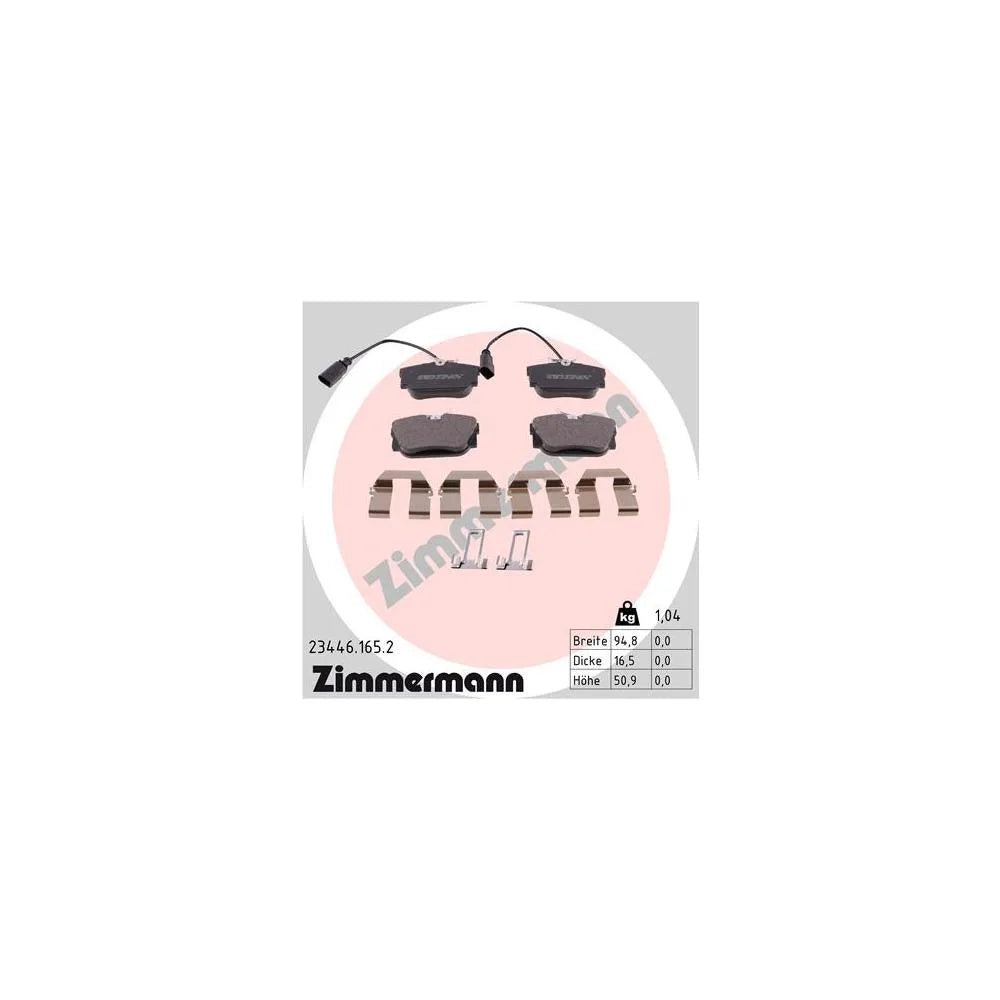 Placute Frana ZIMMERMANN - 23446.165.2