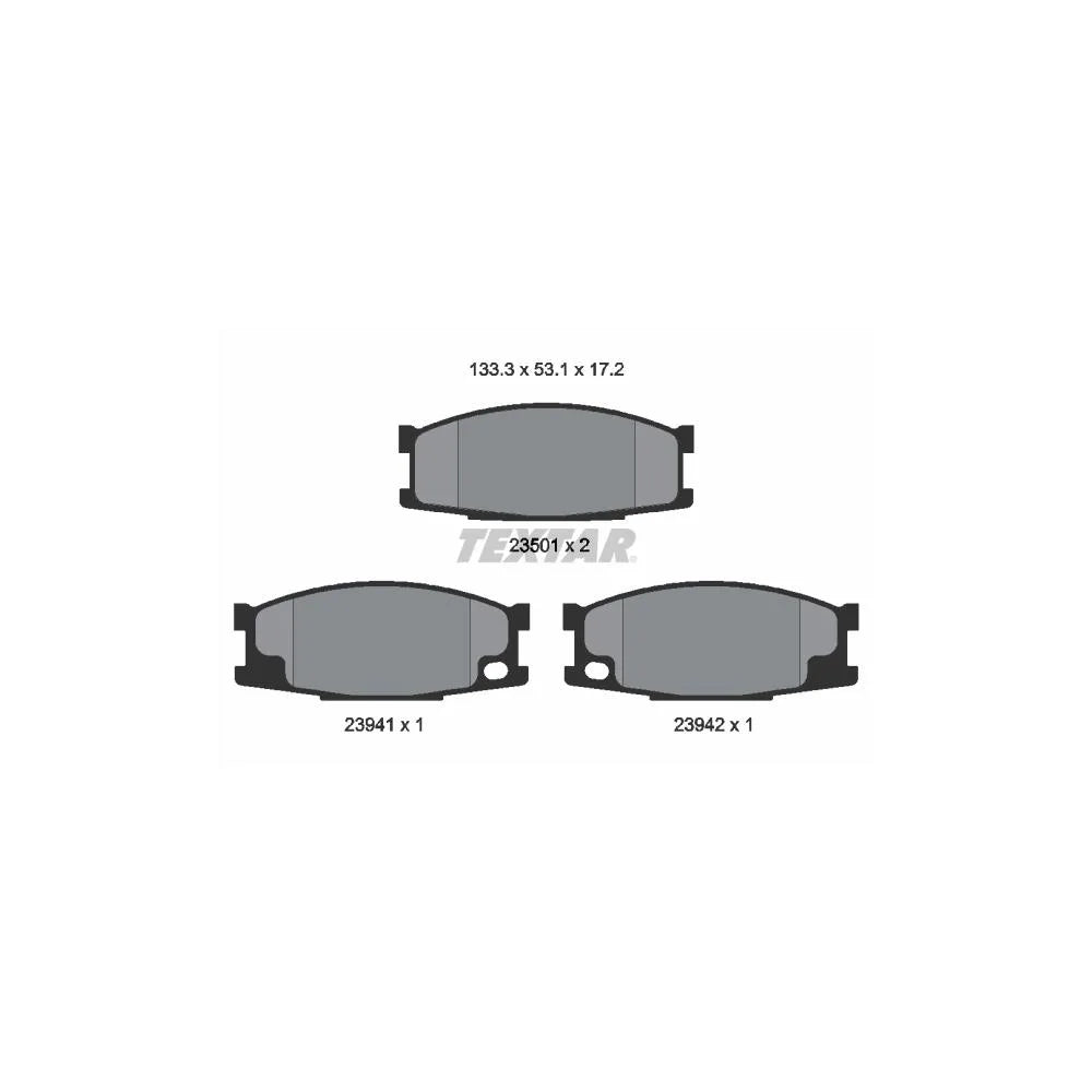 Placute Frana Textar pentru Mitsubishi Canter - 2350101