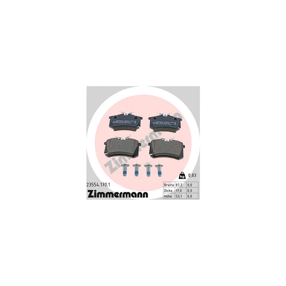 Placute Frana ZIMMERMANN - 23554.170.1