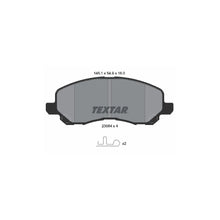 Set Placute Frana, Frana Disc Textar 20 l - 2358401
