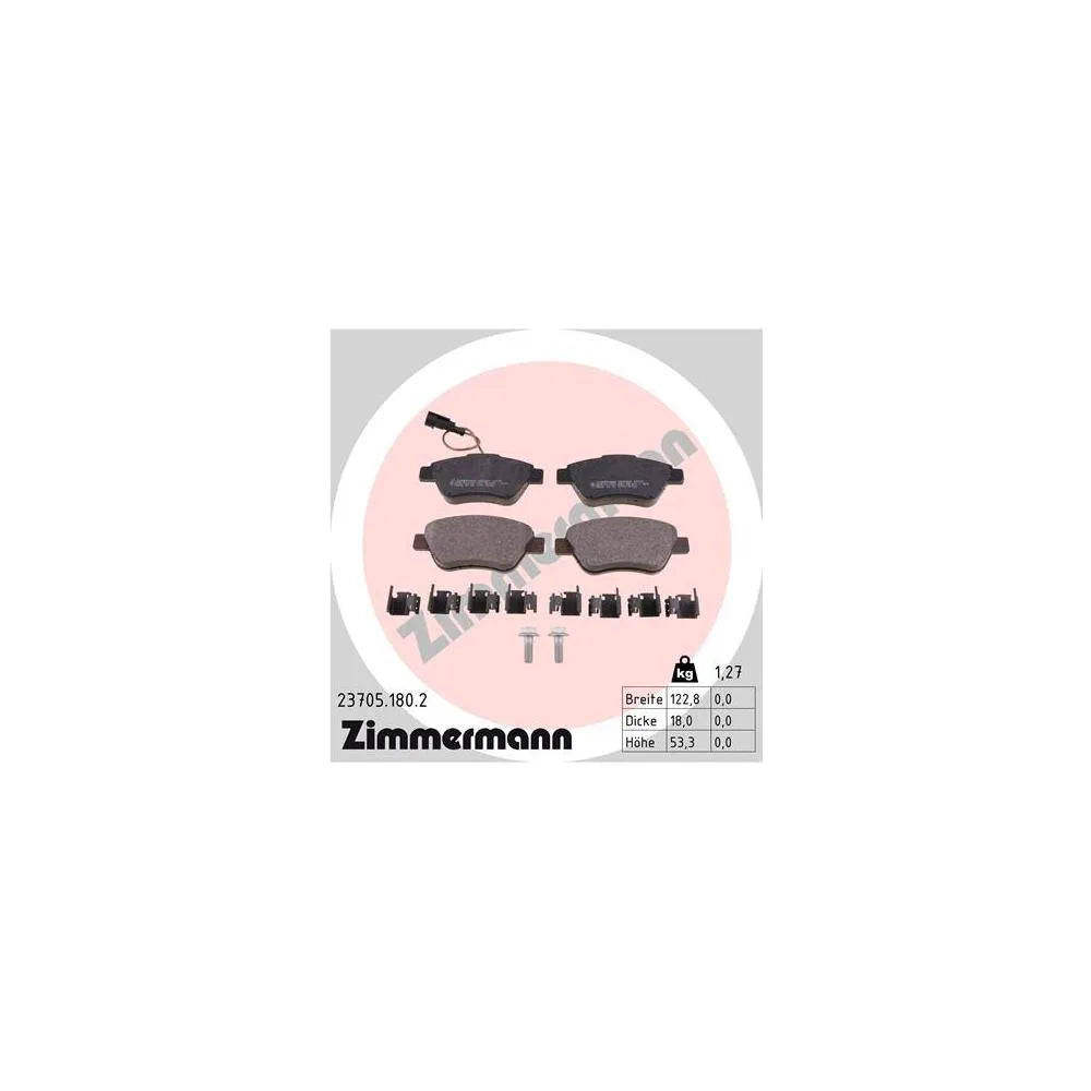 Placute Frana ZIMMERMANN - 23705.180.2