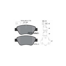 Set Placute Frana, Frana Disc Textar 1.866145 kg - 2370601