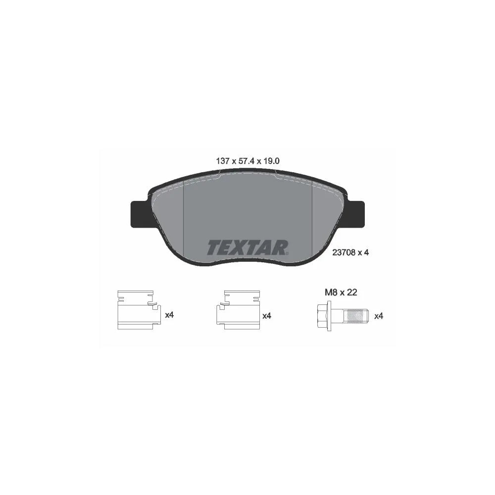 Set Placute Frana, Frana Disc TEX - 2370803