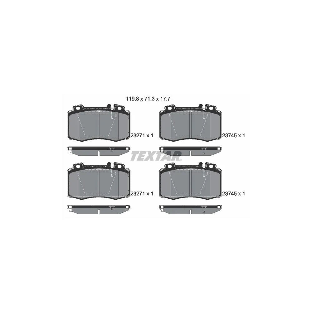 Set Placute Frana, Frana Disc TEX - 2374502