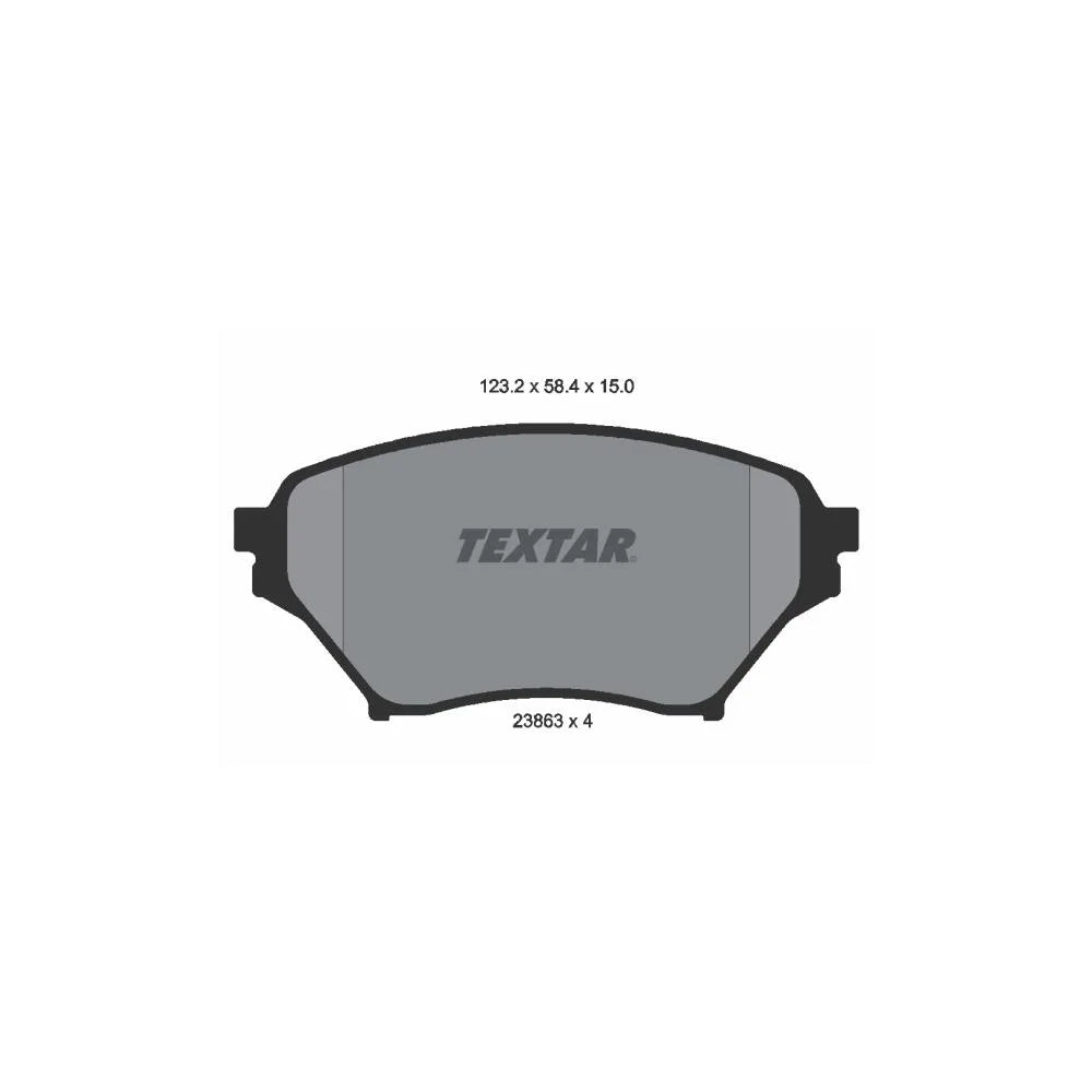 Placute Frana Textar pentru Mazda Mx 5 - 2386301