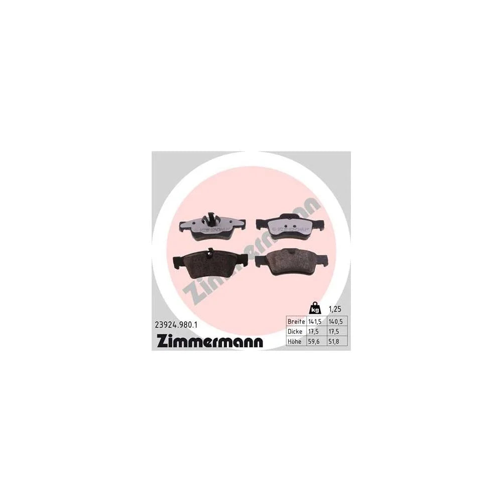 Placute Frana ZIMMERMANN - 23924.980.1