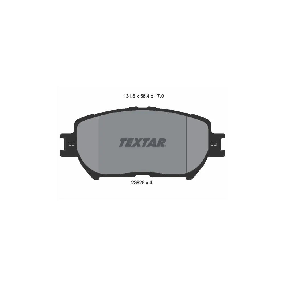Set Placute Frana, Frana Disc Textar pentru Toyota Camry - 2392801
