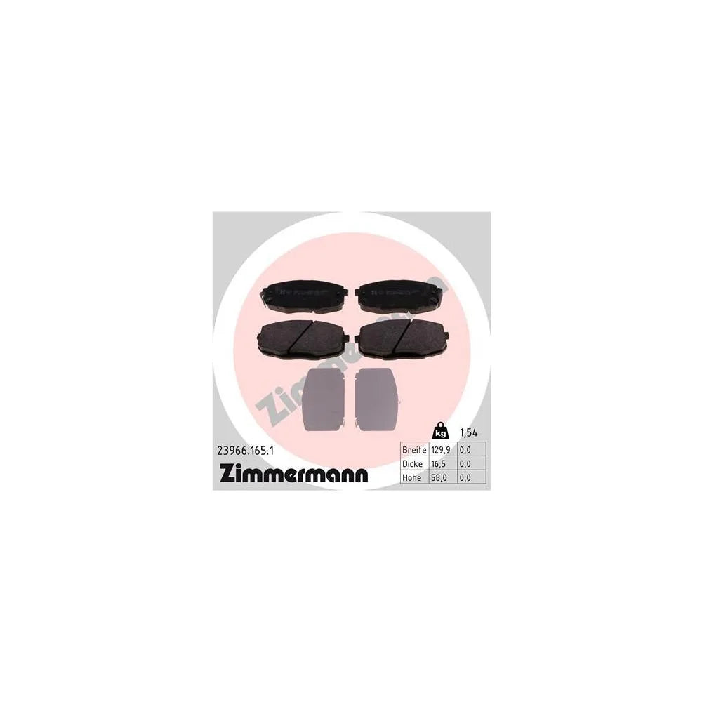Placute Frana ZIMMERMANN - 23966.165.1